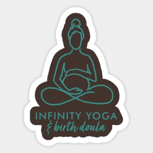 Infinity Yoga and Birth Sticker